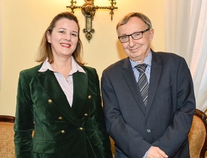 Ambassador of Croatia visits JU