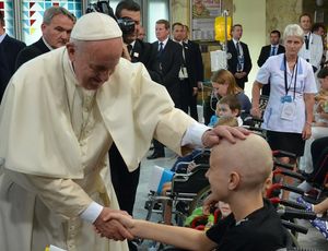 Pope Francis in the Children's University Hospital: "I couldn't miss it"