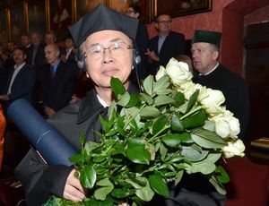Eminent Japanese chemist awarded with JU honorary doctorate