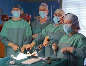 Surgery at the JU University Hospital broadcast to worldwide audience