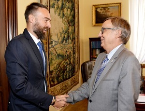 New consul of Slovakia visits the Jagiellonian University