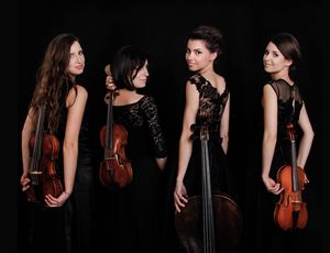 Quartetto Nero concert in Collegium Maius Assembly Hall