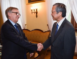 JU visited by the Ambassador of Japan