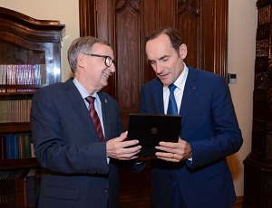 Ambassador of France visits the Jagiellonian University