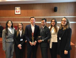 Students of JU Faculty of Law and Administration win the national round of Jessup competition