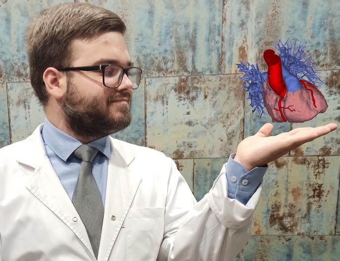 JU MC student awarded for innovative research on the anatomy of the heart