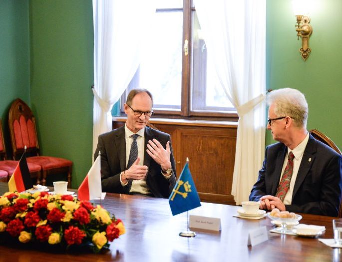 JU Rector meets with the German ambassador to Poland