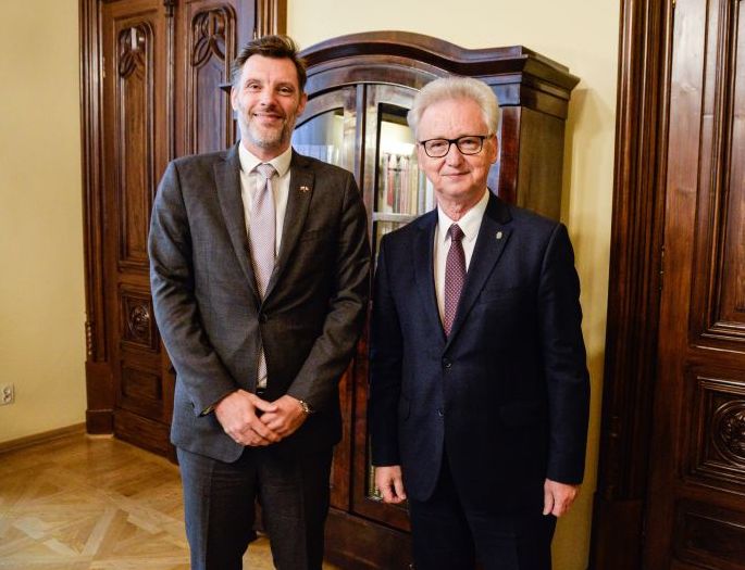 Newly appointed French Consul visits the Jagiellonian University