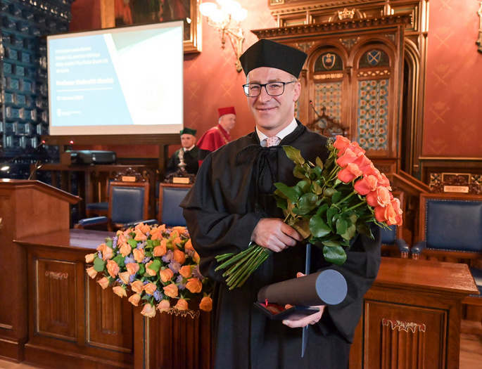 Esteemed urologist receives the highest Jagiellonian University honour